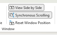 How to disable the automatically linked scroll when viewing multiple ...