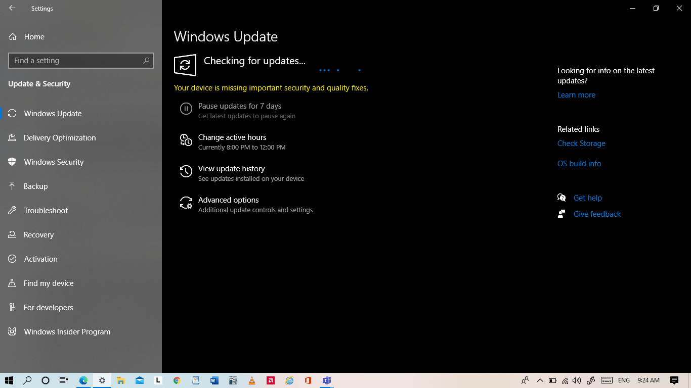 Unable to upgrade Windows 10 from 1909 to 21H1 - Microsoft Q&A