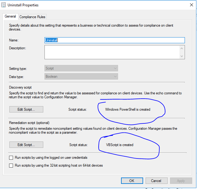 MECM/SCCM Compliance Settings create Configuration Items and ...