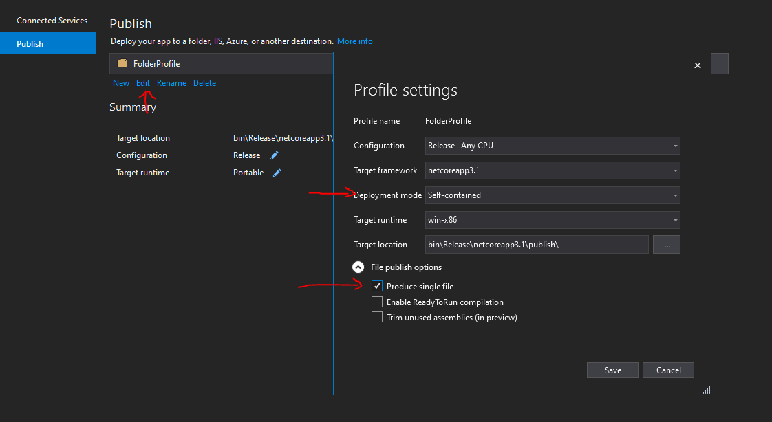 Build a stand-alone executable by Visual Studio 2019 Community - Microsoft  Q&A