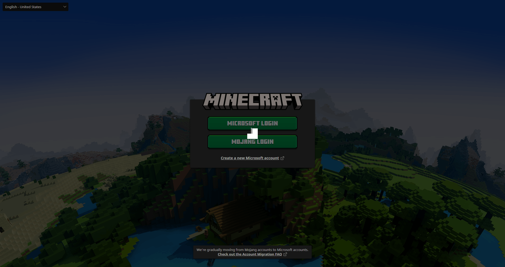 New Minecraft Launcher - Infinite loading using Microsoft account ...