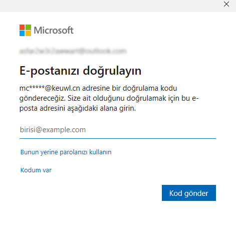 Kullanıcının resmi