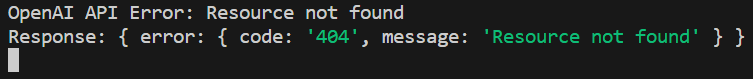error