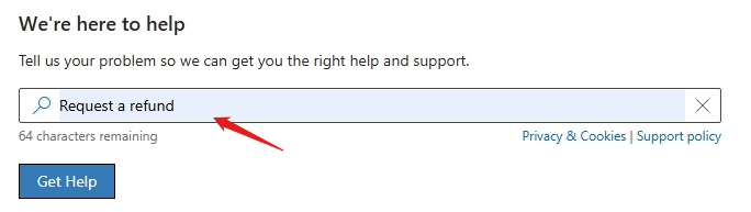 REQUEST FOR REFUND - Microsoft Q&A