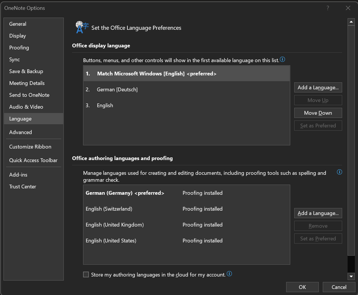 Use another dictionary for spelling than English - Microsoft Q&A