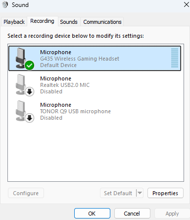 I can hear myself through my headphones' microphone - Microsoft Q&A
