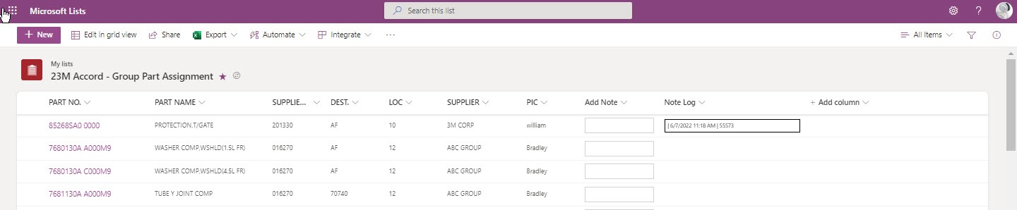 Microsoft Lists - list automatically refreshing/moving around ...