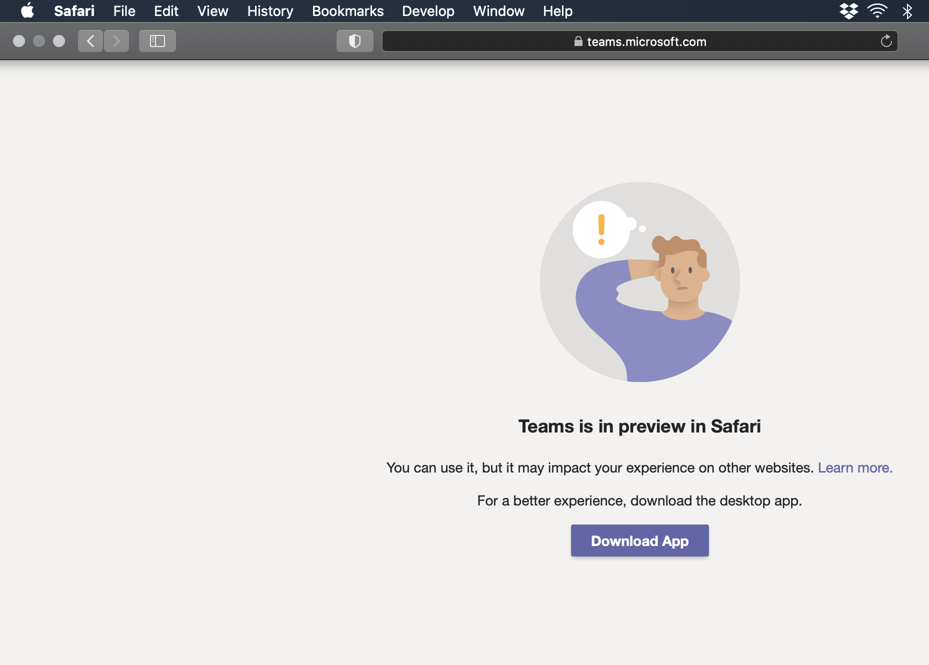 Issue logging into Teams on Mac app due to linking to a tenant ...