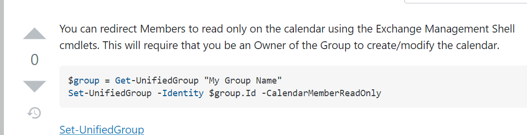 Restrict members from adding calendar events to a specific shared ...