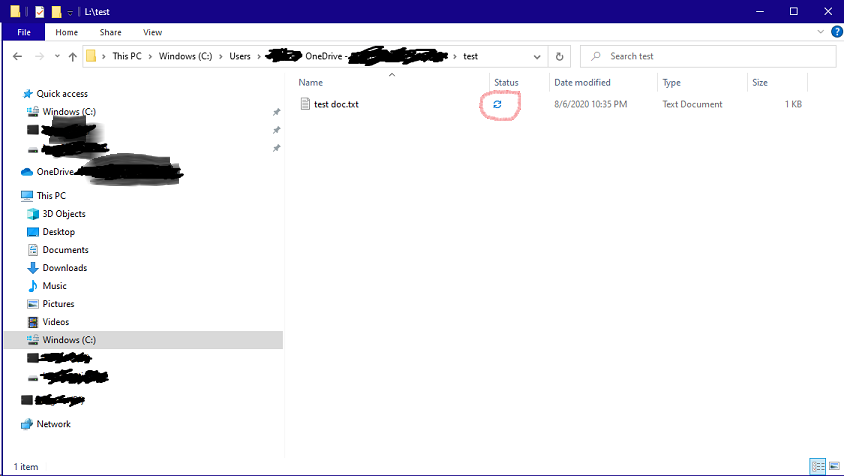 Sync Local Mapped Drive with OneDrive Without Moving It into OneDrive ...