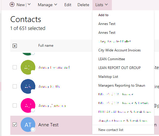 Unable to create contact groups in shared contacts - Microsoft Q&A