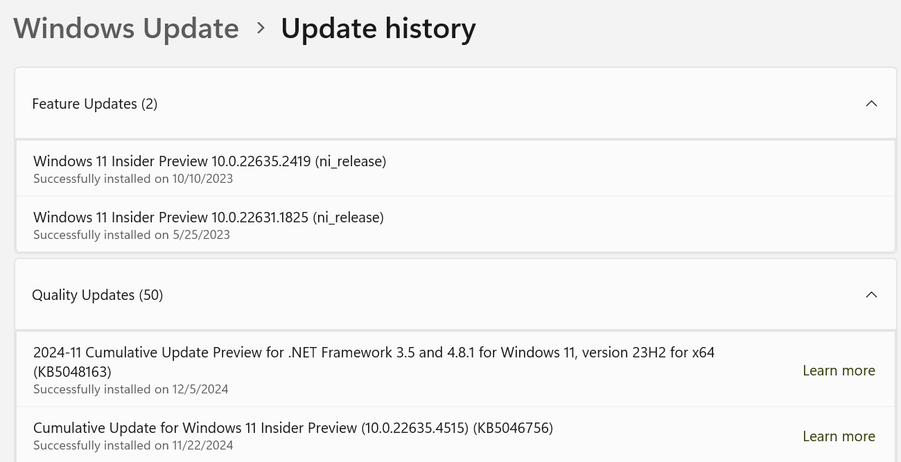 Windows 11 Update Help - Microsoft Q&A