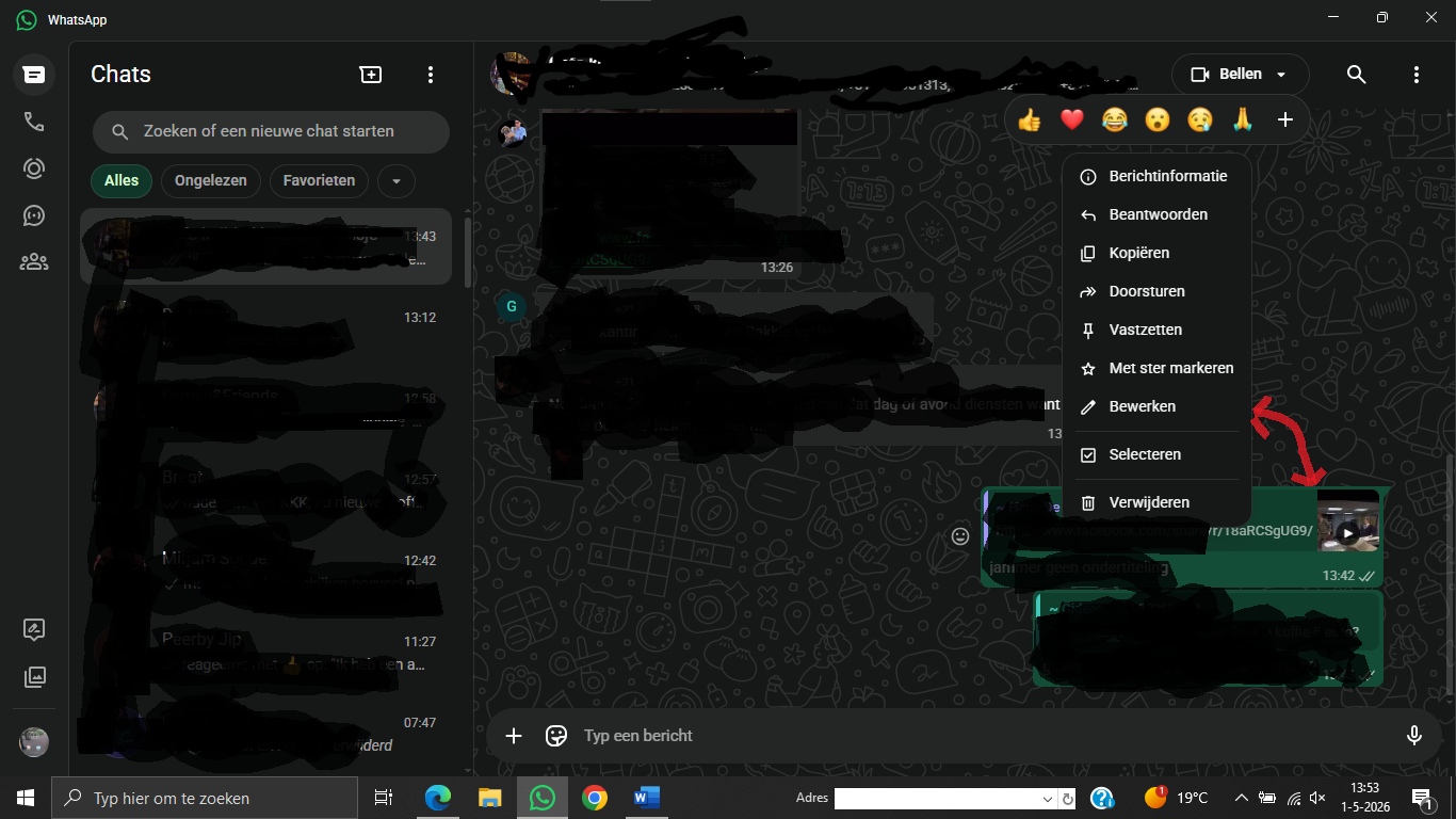 links whatsapp laptop