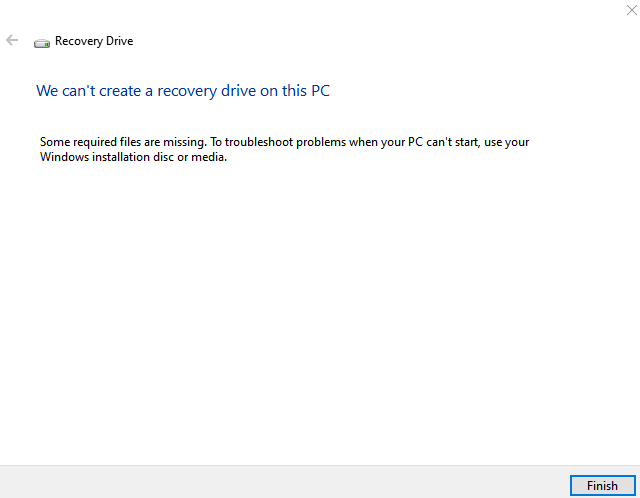 Adding Windows Recovery Environment to pre-built pc os - Microsoft Q&A