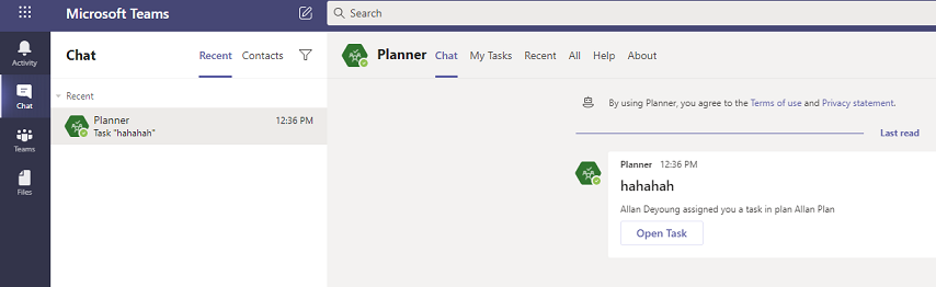 Microsoft Planner Task Email Notifications - Microsoft Q&A