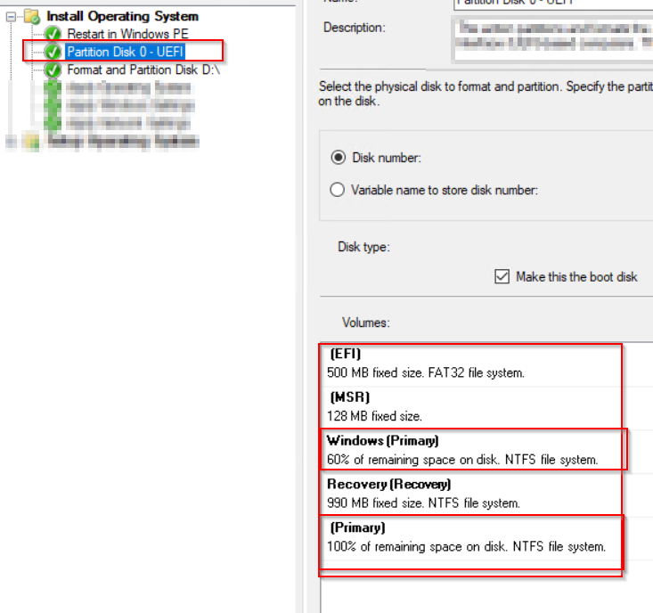 SCCM TS Issue with Letter drive Microsoft Q&A