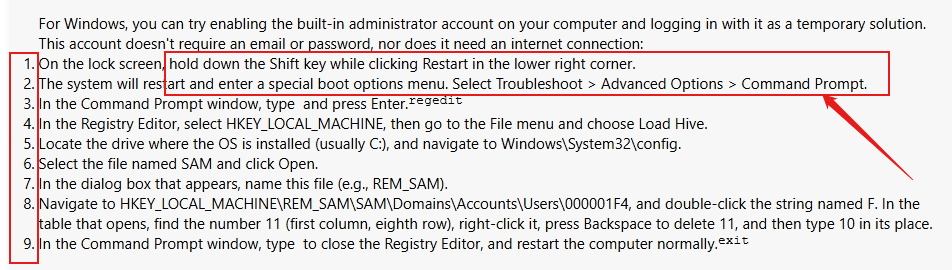 My windows password changed automatically and started showing (. )Dot ...