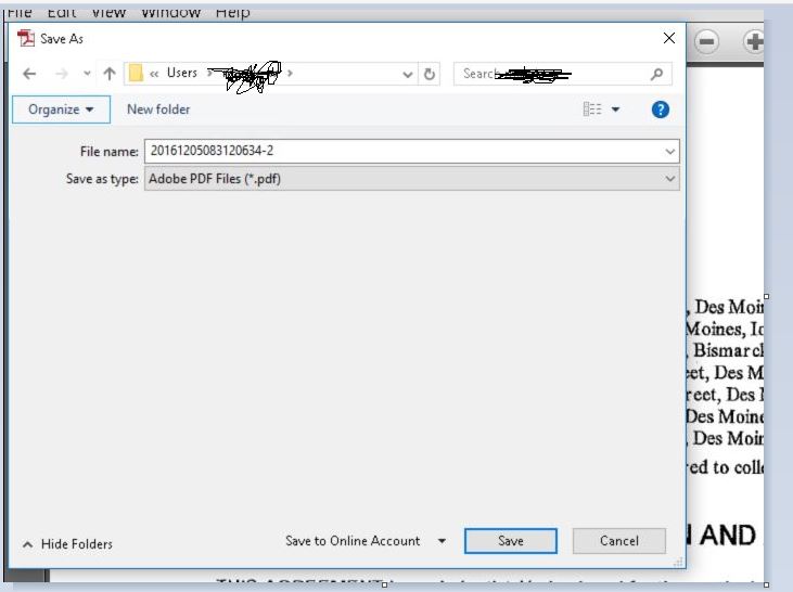 Folder List Not Showing in Save As Dialog Box - Microsoft Q&A