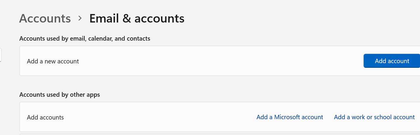 I need help signing into my microsoft account from my local account ...