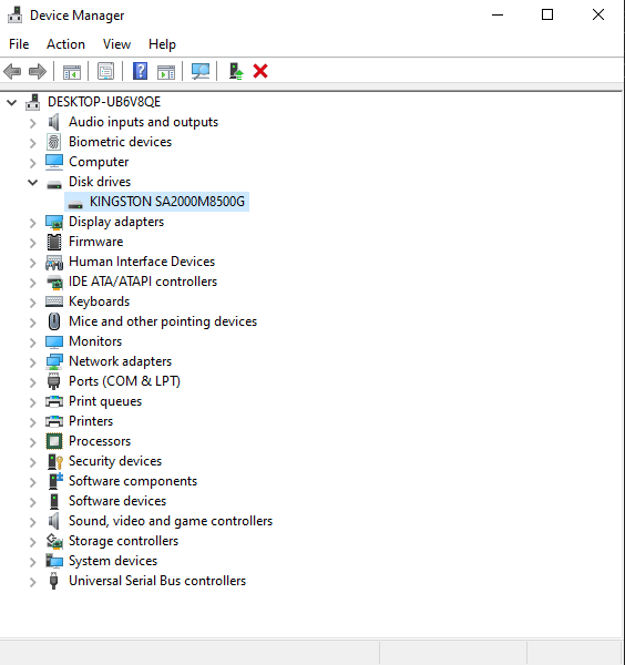 device manager 220825
