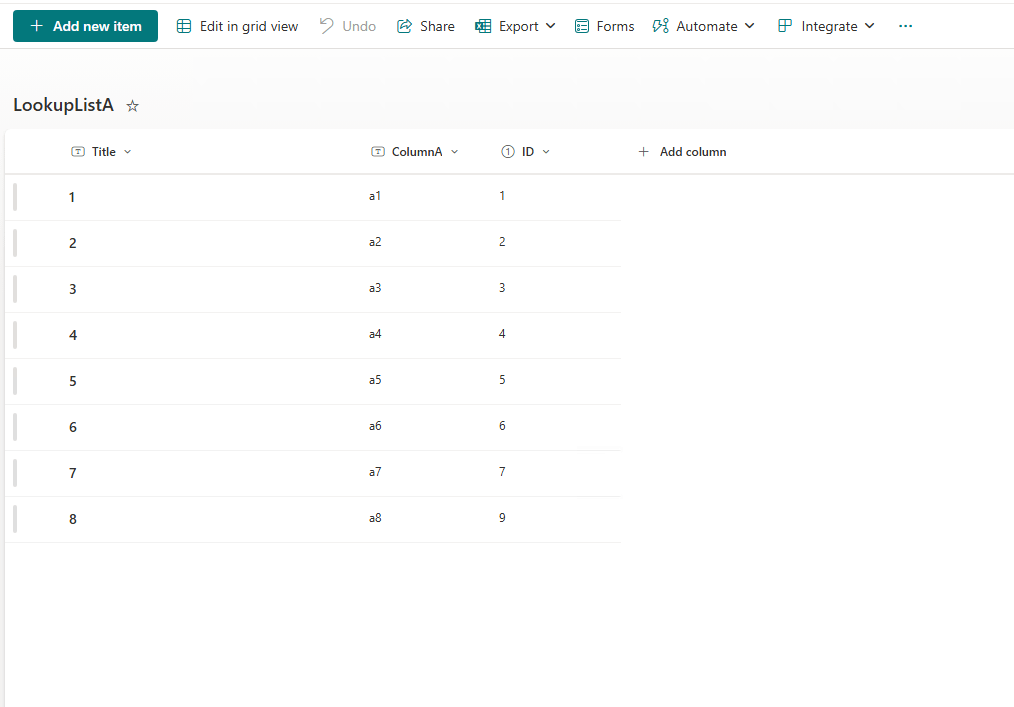 Updating Sharepoint Lookup Via PowerAutomate - Microsoft Q&A