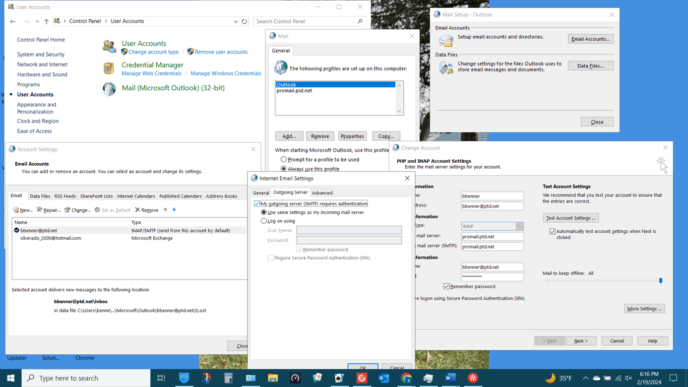 Outlook keeps asking for password - Microsoft Q&A