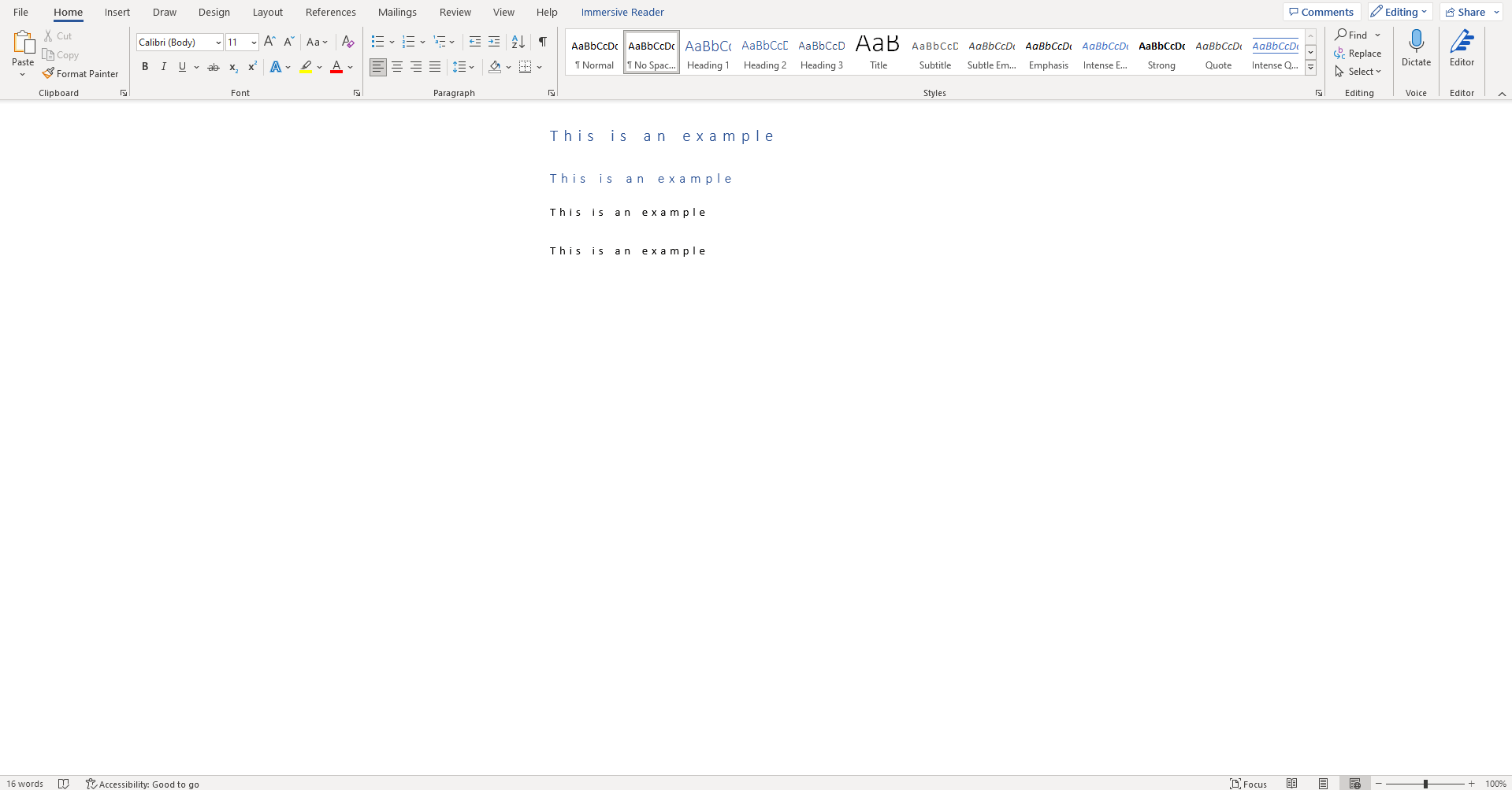 microsoft word too much space between letters
