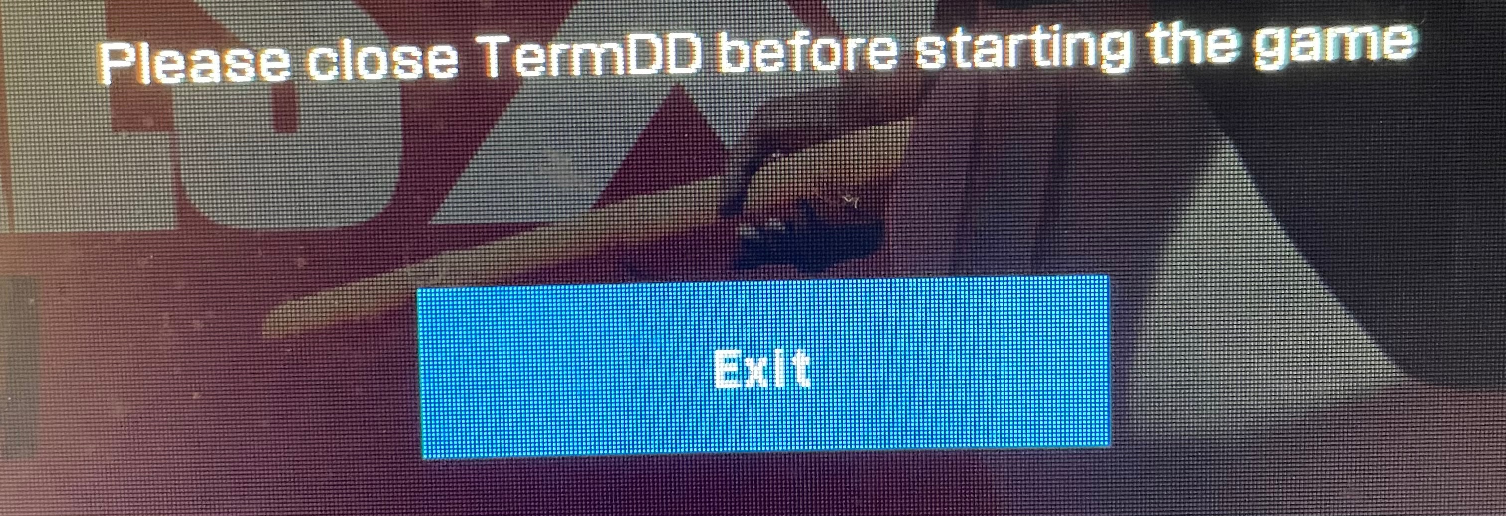 When I launch a game on steam it says please close before stating this ...
