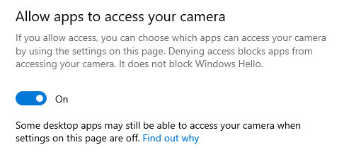 Integrated Webcam stops working after windows update - Microsoft Q&A