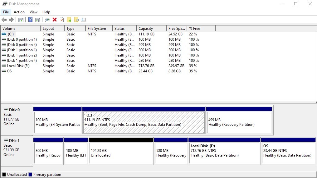 Extend HDD then 