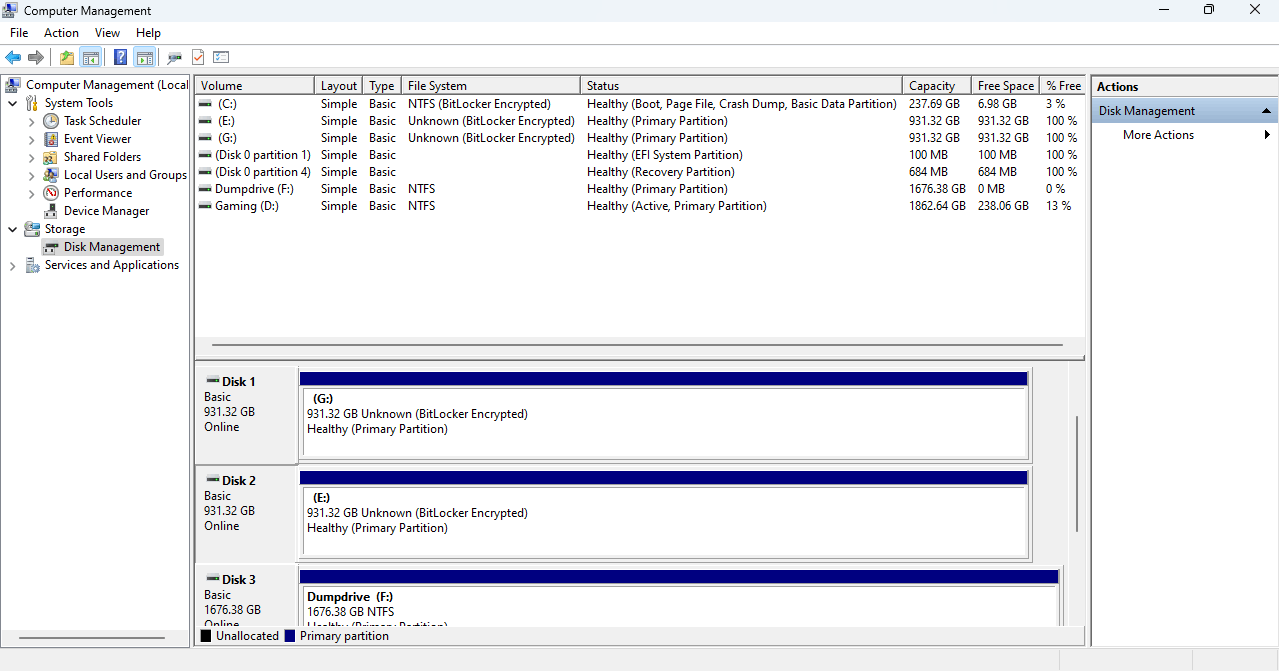 iSCSI drive, Bitlocker HELP!!! - Microsoft Q&A