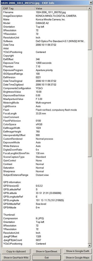 Picture file information display - Microsoft Q&A