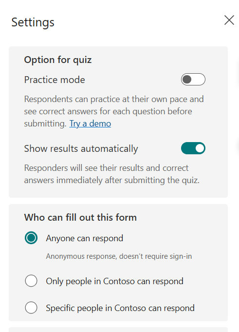 Created QR code but not allowing access to the form - Microsoft Q&A