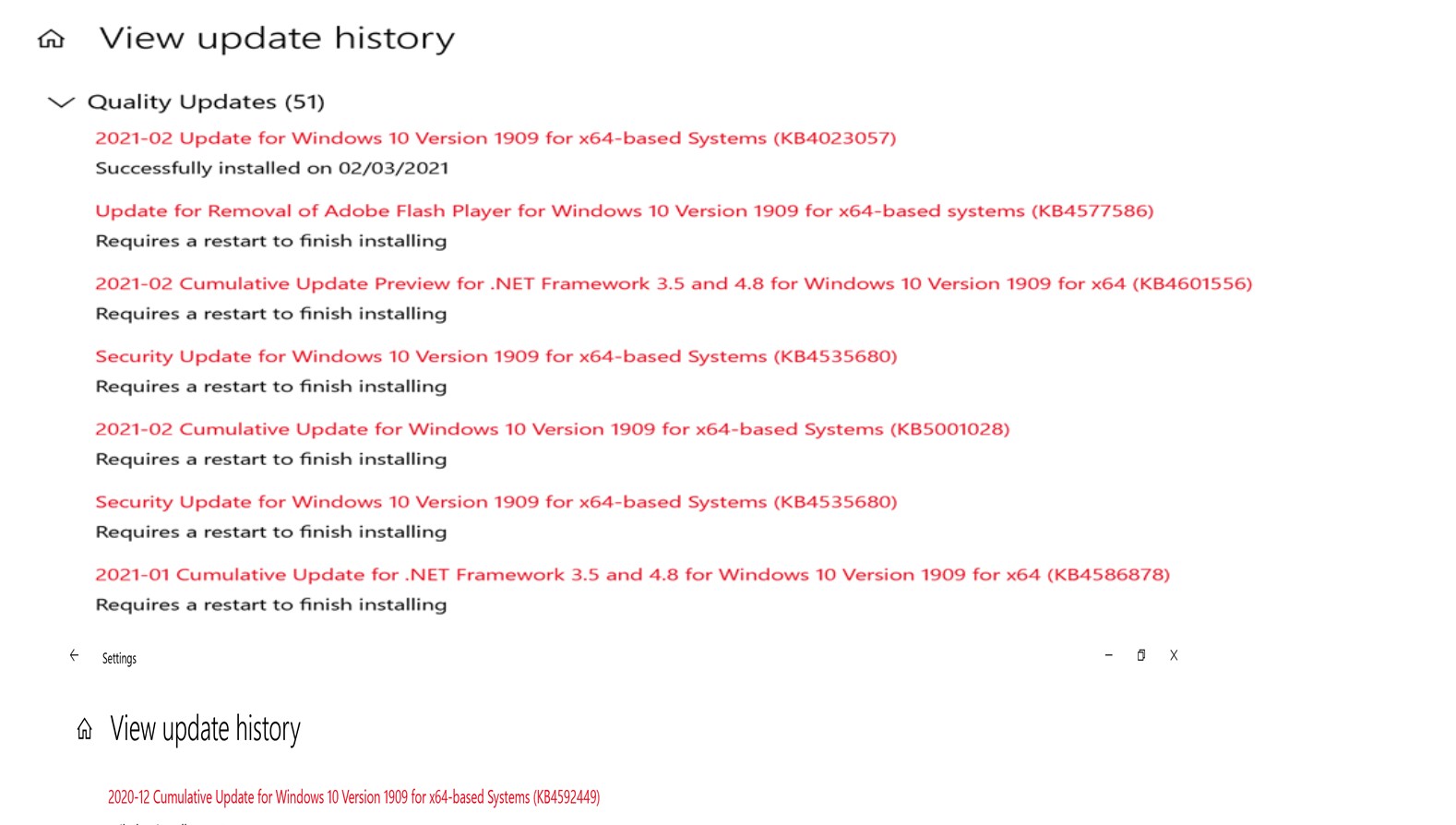 Windows 10 Update causing Blue Screen Loop with no fix - Microsoft Q&A