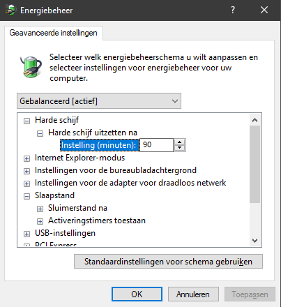 pc 1 geavanceerd