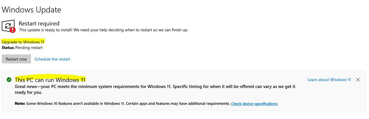 windows upgrade from 10 to 11 failed all the time - Microsoft Q&A