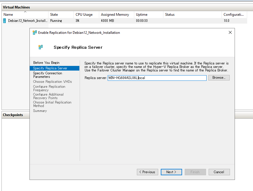 Hyper-V Replication Fails Between Standalone Windows Server 2022 Hosts ...
