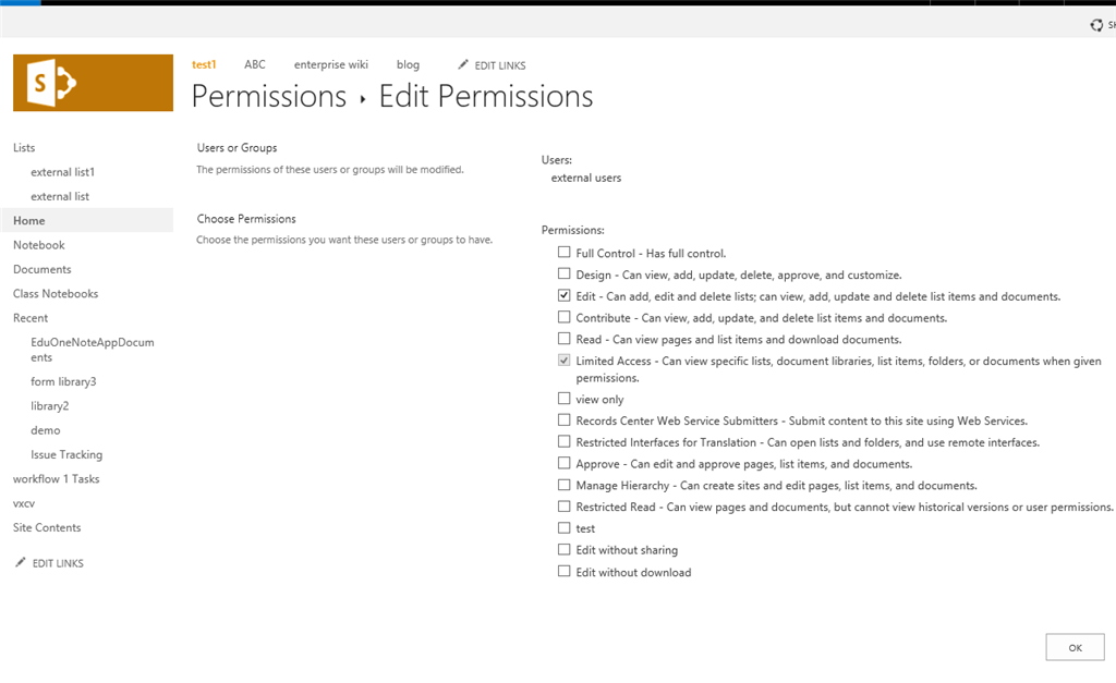 External users in SharePoint Online - Microsoft Q&A
