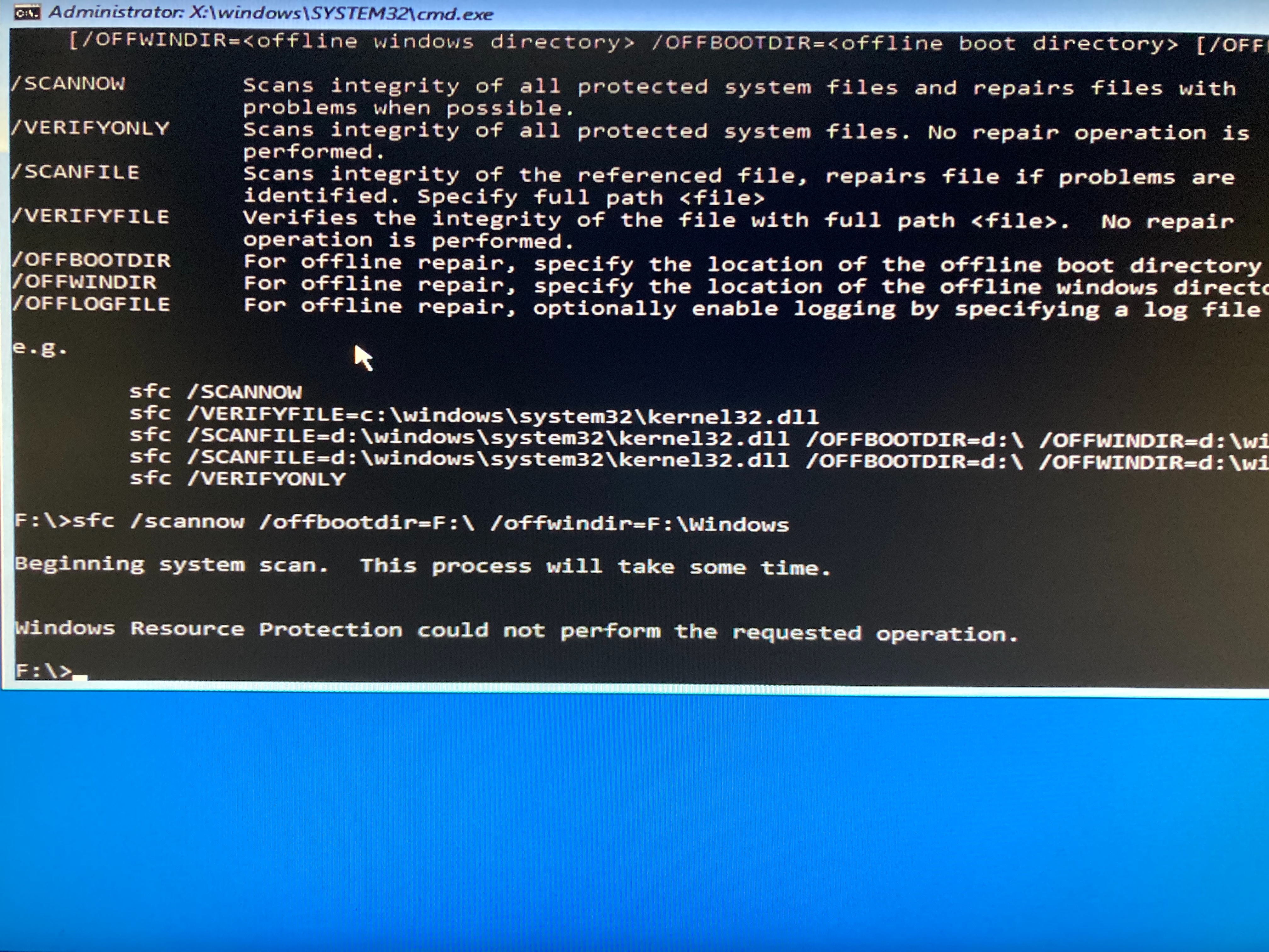 Windows 10 BSOD after system restore - Microsoft Q&A