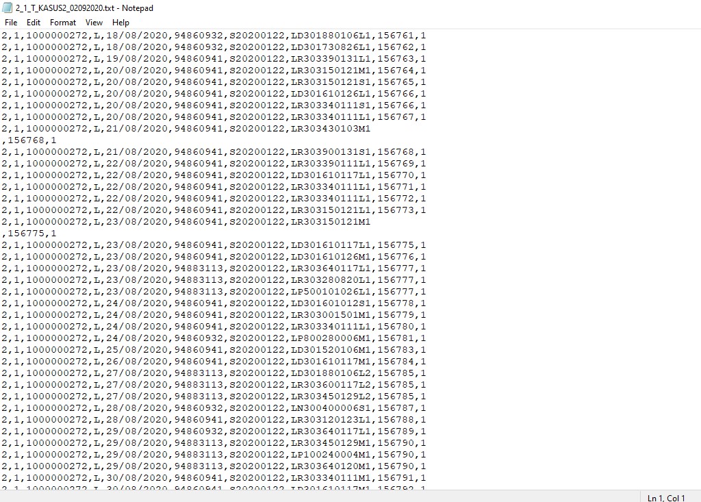 Difference Spacing in txt file between win 7 and win 10 - Microsoft Q&A