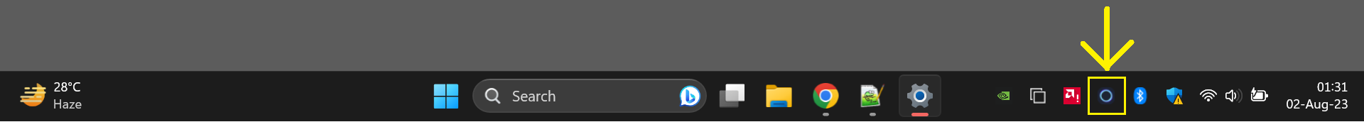 Asus apps System Tray