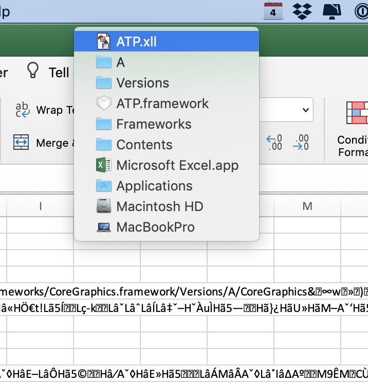 Alert: file format and extension of 