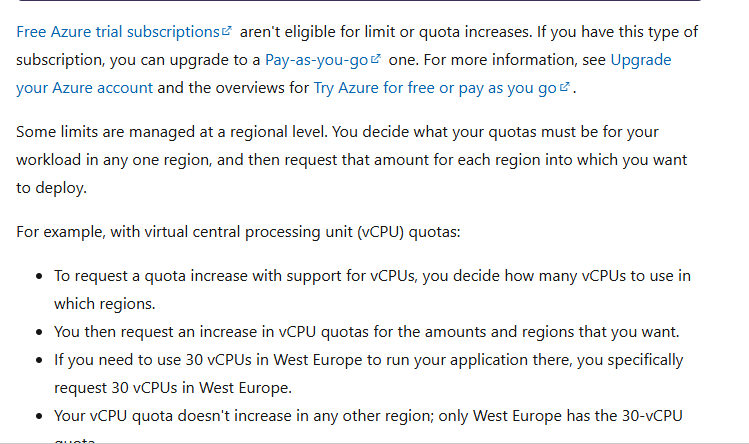 New Signup Quota Issue - Microsoft Q&A