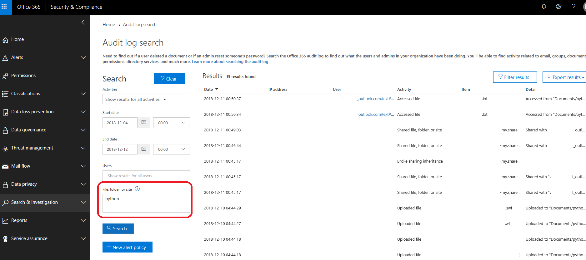 OneDrive - get an alert when a file is accessed - Microsoft Q&A