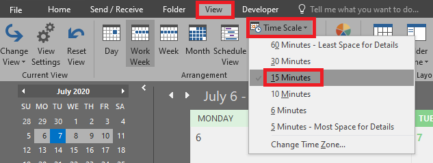 Change time intervals - Microsoft Q&A