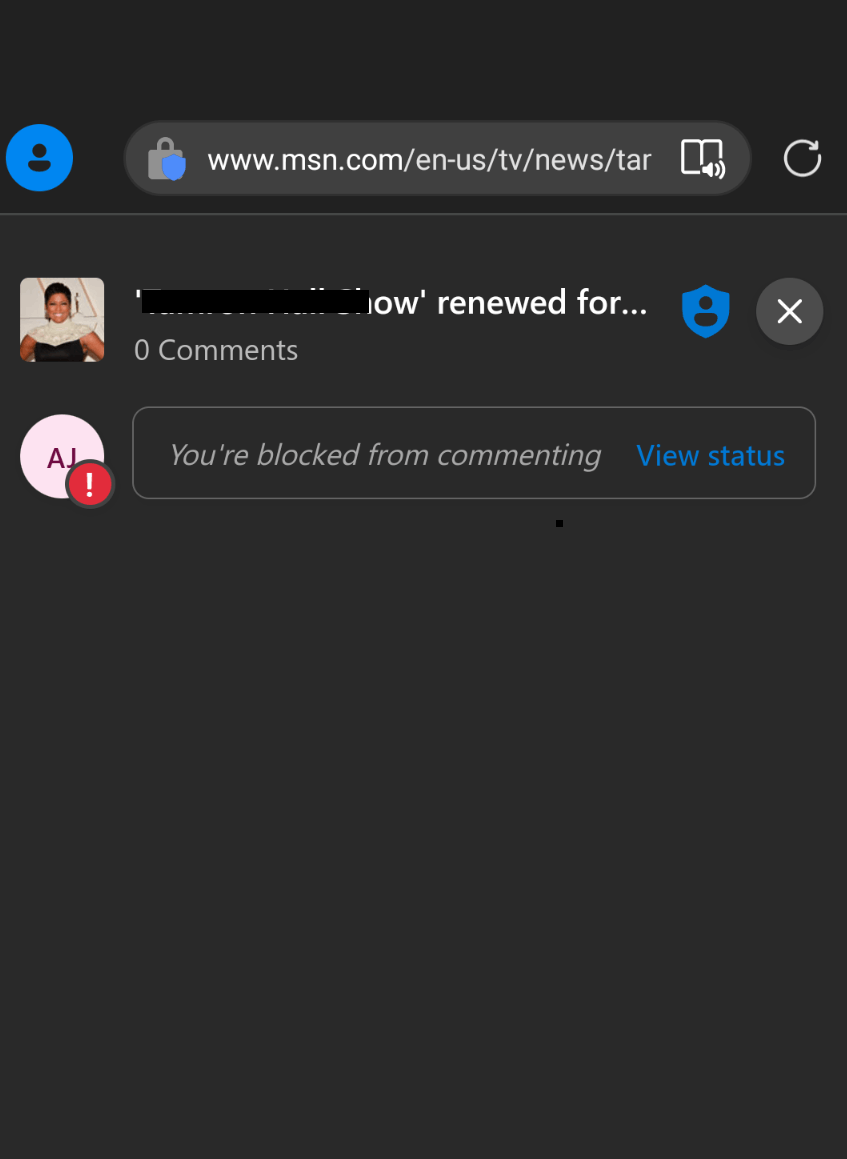 MSN community account indefinitely restricted appeal link. - Microsoft Q&A