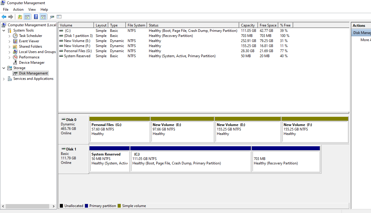 Unallocated space is not visible in Disk Management - Microsoft Q&A