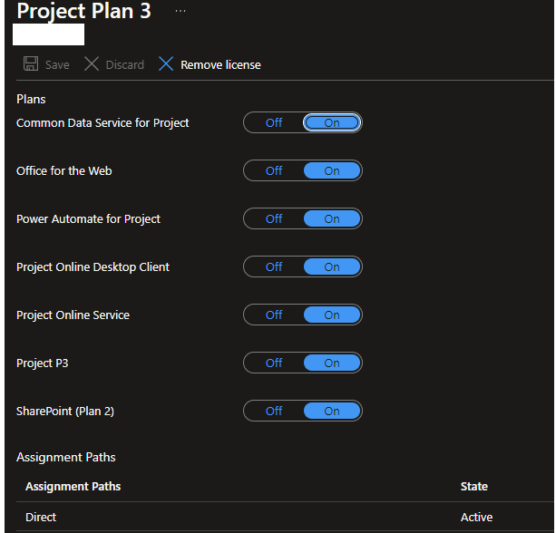 Cant create a new project in project online - 