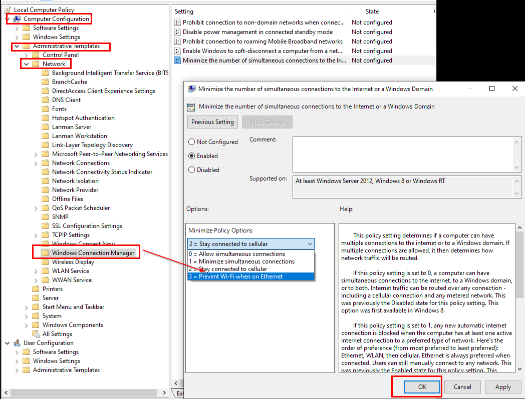 WiFi disconnects when ethernet is plugged in - Microsoft Q&A