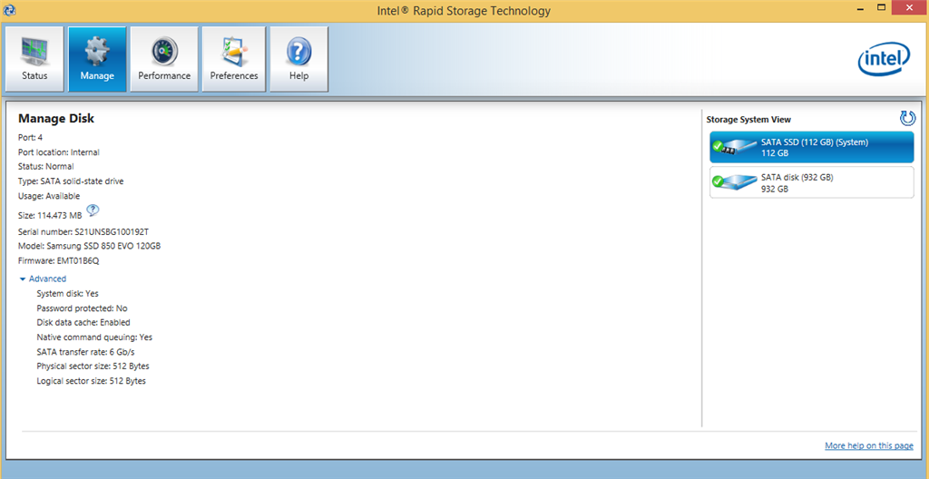 After installing Intel RST windows does not recognize HDD - Microsoft Q&A